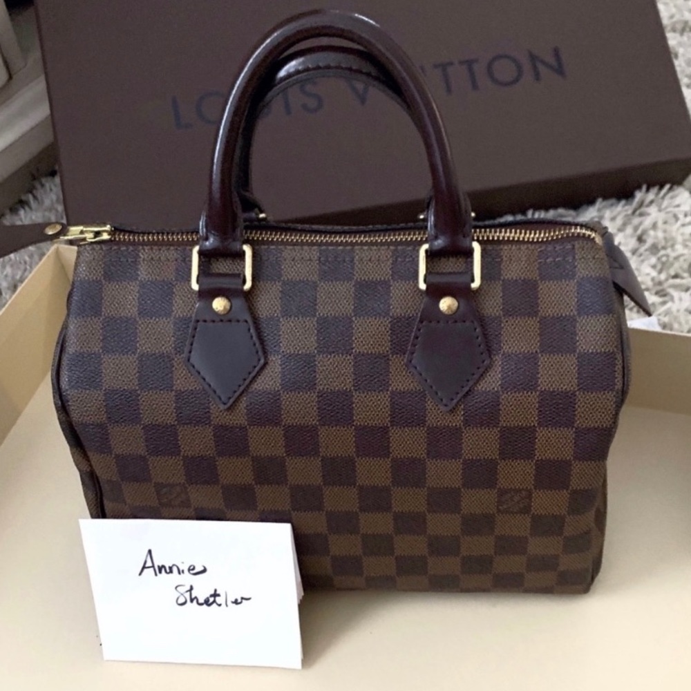Sold Authentic Louis Vuitton damier ebene speedy